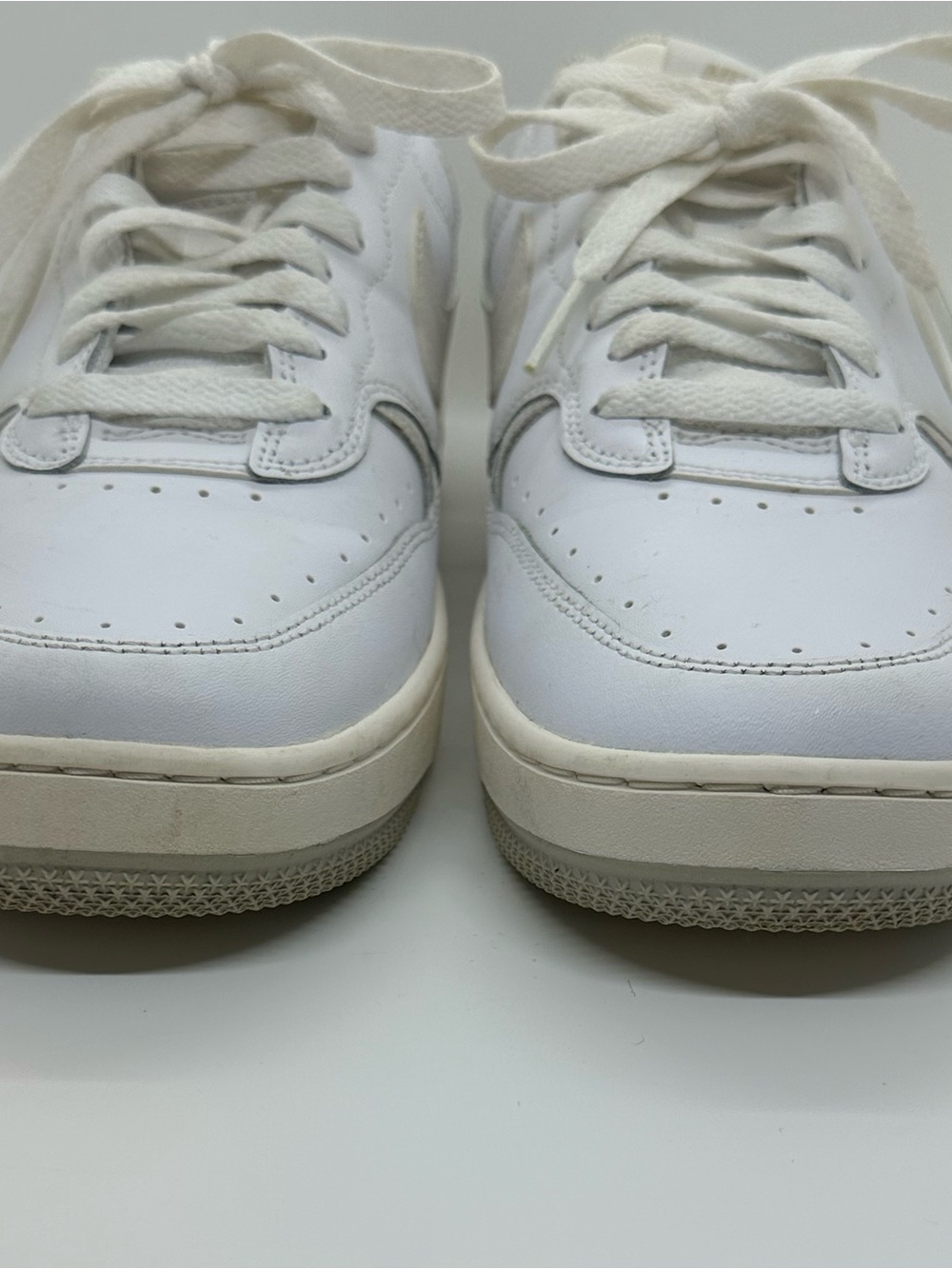 Nike Court Vision Low Next Nature White Gum Sneakers Size 9.5 Retail $120 - Picture 4 of 15